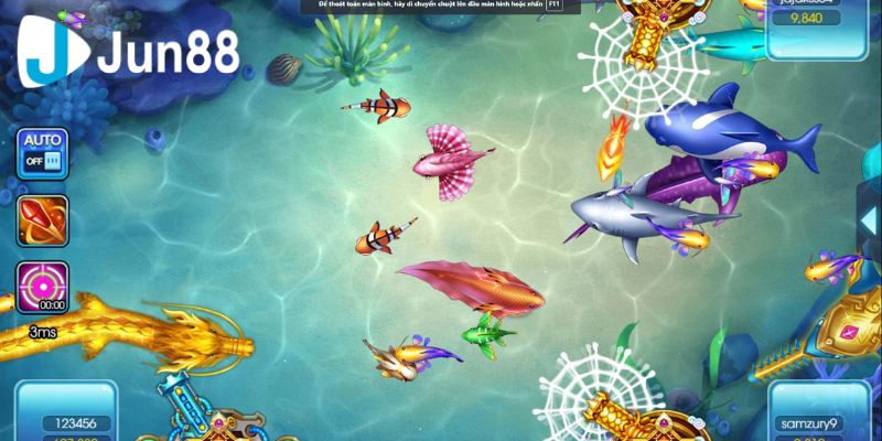 Trong game bắn cá miễn phí có những tính năng hấp dẫn nào?