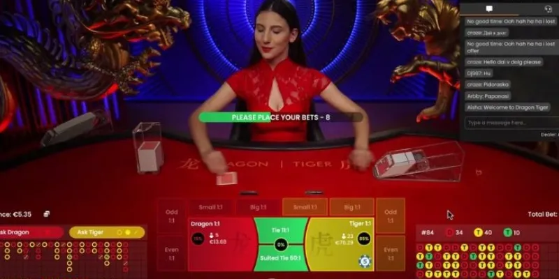 Mẹo đánh Rồng Hổ để giành nhiều chiến thắng